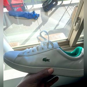 I’m selling my gently used men’s Lacoste shoes